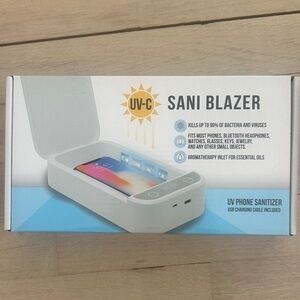 2 UV-C Phone Sanitizer - White for the price of 1! Brand new, never used!